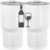 20 oz. Tall Stainless Steel Vacuum Insulated Tumbler White Thumbnail