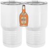 20 oz. Tall Stainless Steel Vacuum Insulated Tumbler White Thumbnail