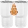 20 oz. Tall Stainless Steel Vacuum Insulated Tumbler White Thumbnail