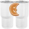 20 oz. Tall Stainless Steel Vacuum Insulated Tumbler White Thumbnail
