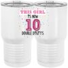 20 oz. Tall Stainless Steel Vacuum Insulated Tumbler White Thumbnail