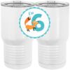 20 oz. Tall Stainless Steel Vacuum Insulated Tumbler White Thumbnail