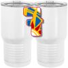 20 oz. Tall Stainless Steel Vacuum Insulated Tumbler White Thumbnail