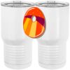 20 oz. Tall Stainless Steel Vacuum Insulated Tumbler White Thumbnail