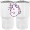 20 oz. Tall Stainless Steel Vacuum Insulated Tumbler White Thumbnail