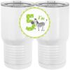 20 oz. Tall Stainless Steel Vacuum Insulated Tumbler White Thumbnail