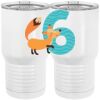 20 oz. Tall Stainless Steel Vacuum Insulated Tumbler White Thumbnail