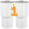 20 oz. Tall Stainless Steel Vacuum Insulated Tumbler White Thumbnail