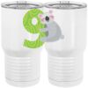 20 oz. Tall Stainless Steel Vacuum Insulated Tumbler White Thumbnail