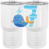 20 oz. Tall Stainless Steel Vacuum Insulated Tumbler White Thumbnail