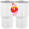 20 oz. Tall Stainless Steel Vacuum Insulated Tumbler White Thumbnail