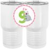 20 oz. Tall Stainless Steel Vacuum Insulated Tumbler White Thumbnail