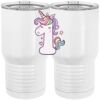 20 oz. Tall Stainless Steel Vacuum Insulated Tumbler White Thumbnail