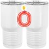 20 oz. Tall Stainless Steel Vacuum Insulated Tumbler White Thumbnail