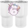 20 oz. Tall Stainless Steel Vacuum Insulated Tumbler White Thumbnail