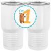 20 oz. Tall Stainless Steel Vacuum Insulated Tumbler White Thumbnail