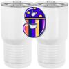 20 oz. Tall Stainless Steel Vacuum Insulated Tumbler White Thumbnail