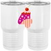 20 oz. Tall Stainless Steel Vacuum Insulated Tumbler White Thumbnail