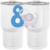 20 oz. Tall Stainless Steel Vacuum Insulated Tumbler White Thumbnail