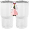 20 oz. Tall Stainless Steel Vacuum Insulated Tumbler White Thumbnail