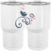20 oz. Tall Stainless Steel Vacuum Insulated Tumbler White Thumbnail