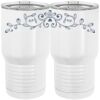 20 oz. Tall Stainless Steel Vacuum Insulated Tumbler White Thumbnail