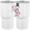 20 oz. Tall Stainless Steel Vacuum Insulated Tumbler White Thumbnail