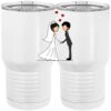 20 oz. Tall Stainless Steel Vacuum Insulated Tumbler White Thumbnail