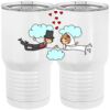 20 oz. Tall Stainless Steel Vacuum Insulated Tumbler White Thumbnail