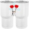 20 oz. Tall Stainless Steel Vacuum Insulated Tumbler White Thumbnail