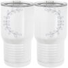20 oz. Tall Stainless Steel Vacuum Insulated Tumbler White Thumbnail
