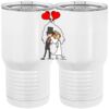 20 oz. Tall Stainless Steel Vacuum Insulated Tumbler White Thumbnail