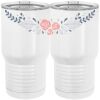 20 oz. Tall Stainless Steel Vacuum Insulated Tumbler White Thumbnail