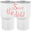 20 oz. Tall Stainless Steel Vacuum Insulated Tumbler White Thumbnail