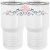 20 oz. Tall Stainless Steel Vacuum Insulated Tumbler White Thumbnail