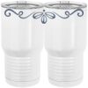 20 oz. Tall Stainless Steel Vacuum Insulated Tumbler White Thumbnail