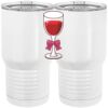 20 oz. Tall Stainless Steel Vacuum Insulated Tumbler White Thumbnail