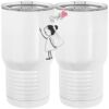 20 oz. Tall Stainless Steel Vacuum Insulated Tumbler White Thumbnail