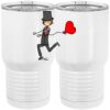 20 oz. Tall Stainless Steel Vacuum Insulated Tumbler White Thumbnail