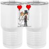 20 oz. Tall Stainless Steel Vacuum Insulated Tumbler White Thumbnail