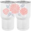 20 oz. Tall Stainless Steel Vacuum Insulated Tumbler White Thumbnail