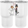 20 oz. Tall Stainless Steel Vacuum Insulated Tumbler White Thumbnail