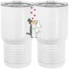 20 oz. Tall Stainless Steel Vacuum Insulated Tumbler White Thumbnail