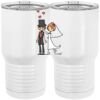20 oz. Tall Stainless Steel Vacuum Insulated Tumbler White Thumbnail