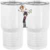 20 oz. Tall Stainless Steel Vacuum Insulated Tumbler White Thumbnail