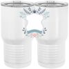 20 oz. Tall Stainless Steel Vacuum Insulated Tumbler White Thumbnail