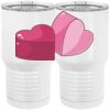 20 oz. Tall Stainless Steel Vacuum Insulated Tumbler White Thumbnail