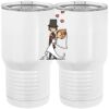 20 oz. Tall Stainless Steel Vacuum Insulated Tumbler White Thumbnail