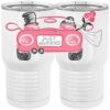 20 oz. Tall Stainless Steel Vacuum Insulated Tumbler White Thumbnail