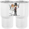20 oz. Tall Stainless Steel Vacuum Insulated Tumbler White Thumbnail